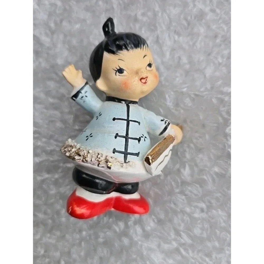 Enesco Japan Oriental‎  Salt & Pepper Shakers Vintage